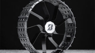 ブリヂストンの月面探査車向けタイヤ