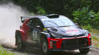 優勝したADVAN KTMS GRヤリスRally2